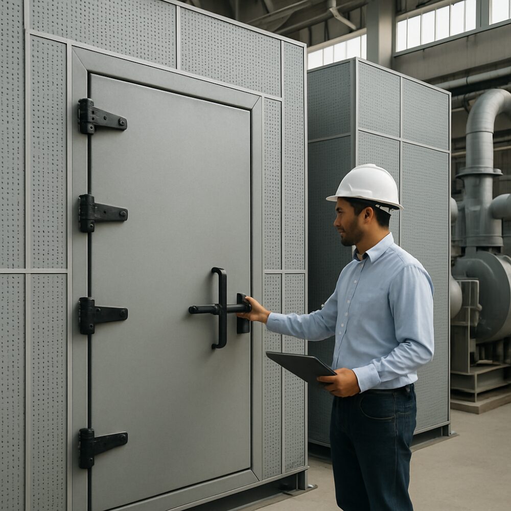 Blast Proof Door in India - Blast Proof Door support by EchoShield Acoustic for India