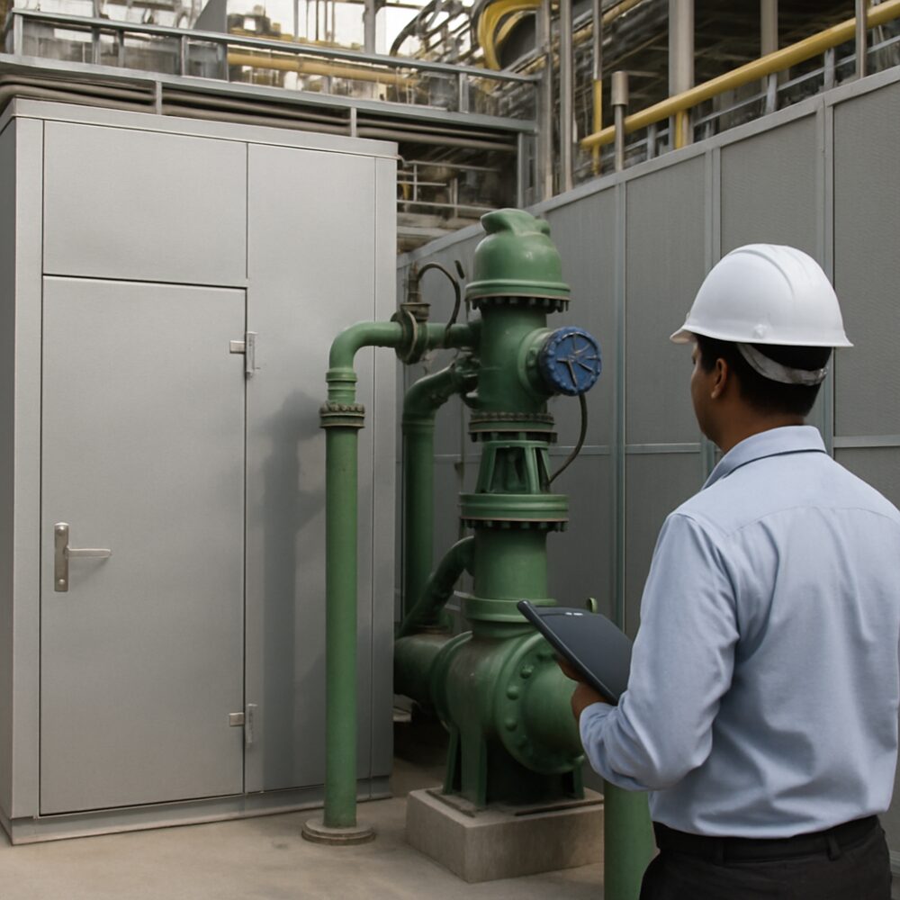 Chemical Plants - chemical plant noise control support by EchoShield Acoustic for India