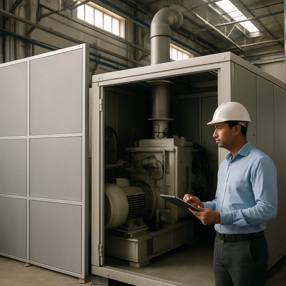 Commercial Buildings - building acoustic solutions support by EchoShield Acoustic for India