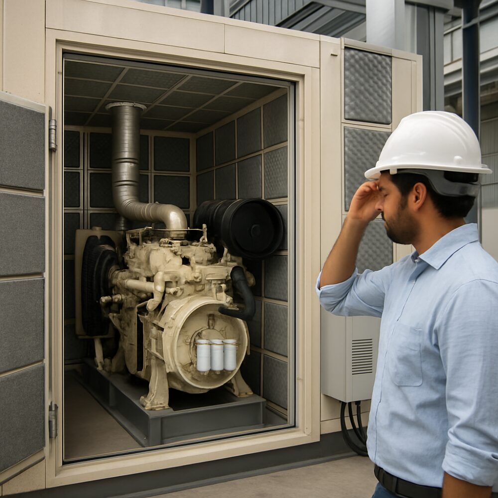 Diesel Engine Test Cell in India - Diesel Engine Test Cell support by EchoShield Acoustic for India