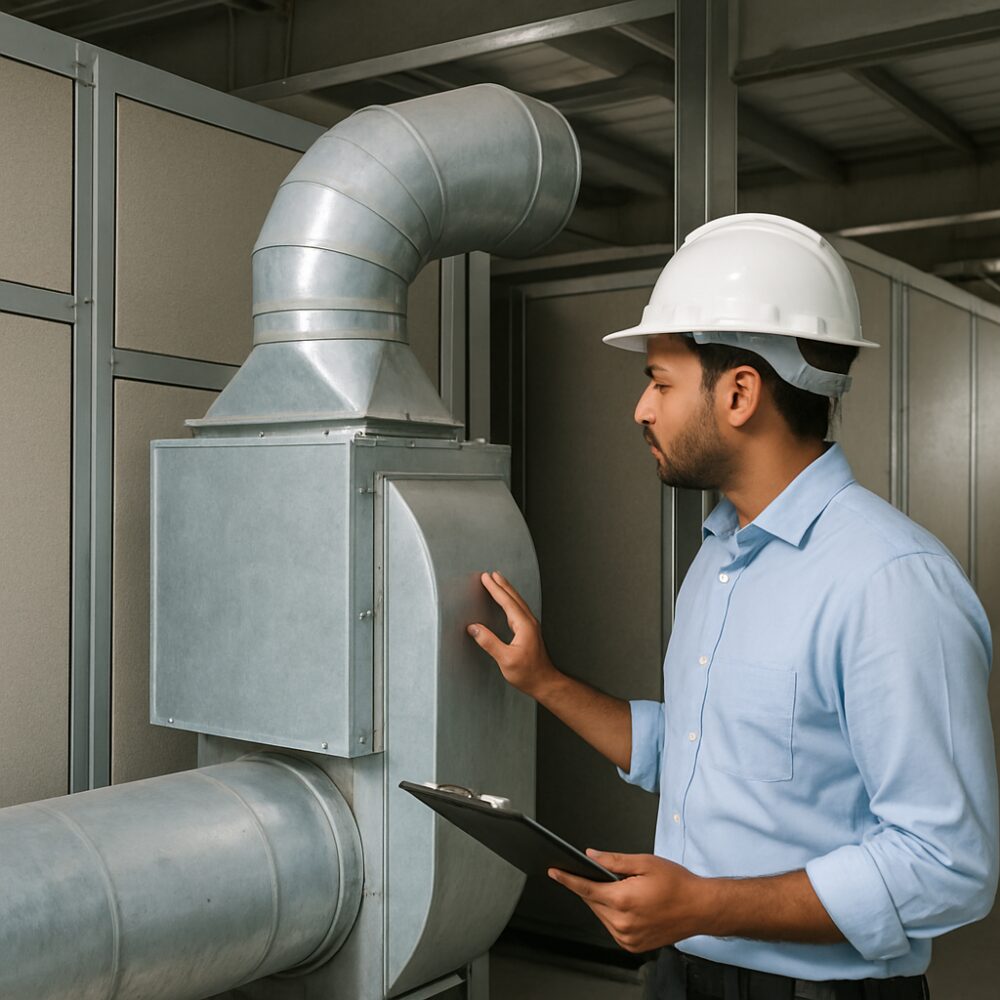 Duct Silencer in India - Duct Silencer support by EchoShield Acoustic for India