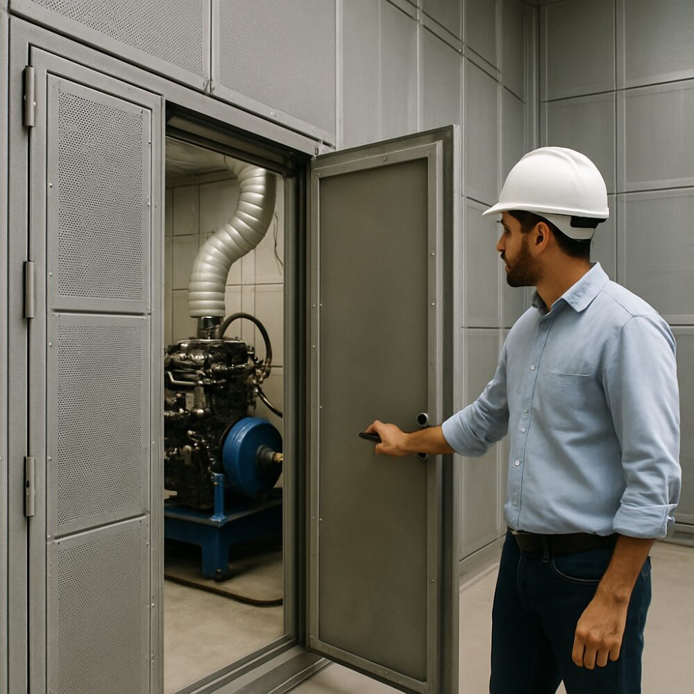 Engine Dyno Test Cell in India - Engine Dyno Test Cell support by EchoShield Acoustic for India