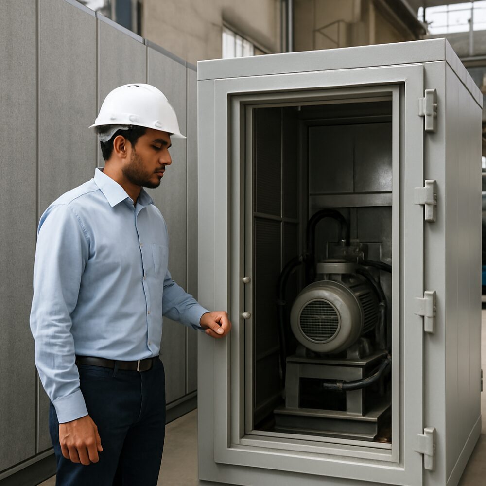 Explosion Proof Door in India - Explosion Proof Door support by EchoShield Acoustic for India