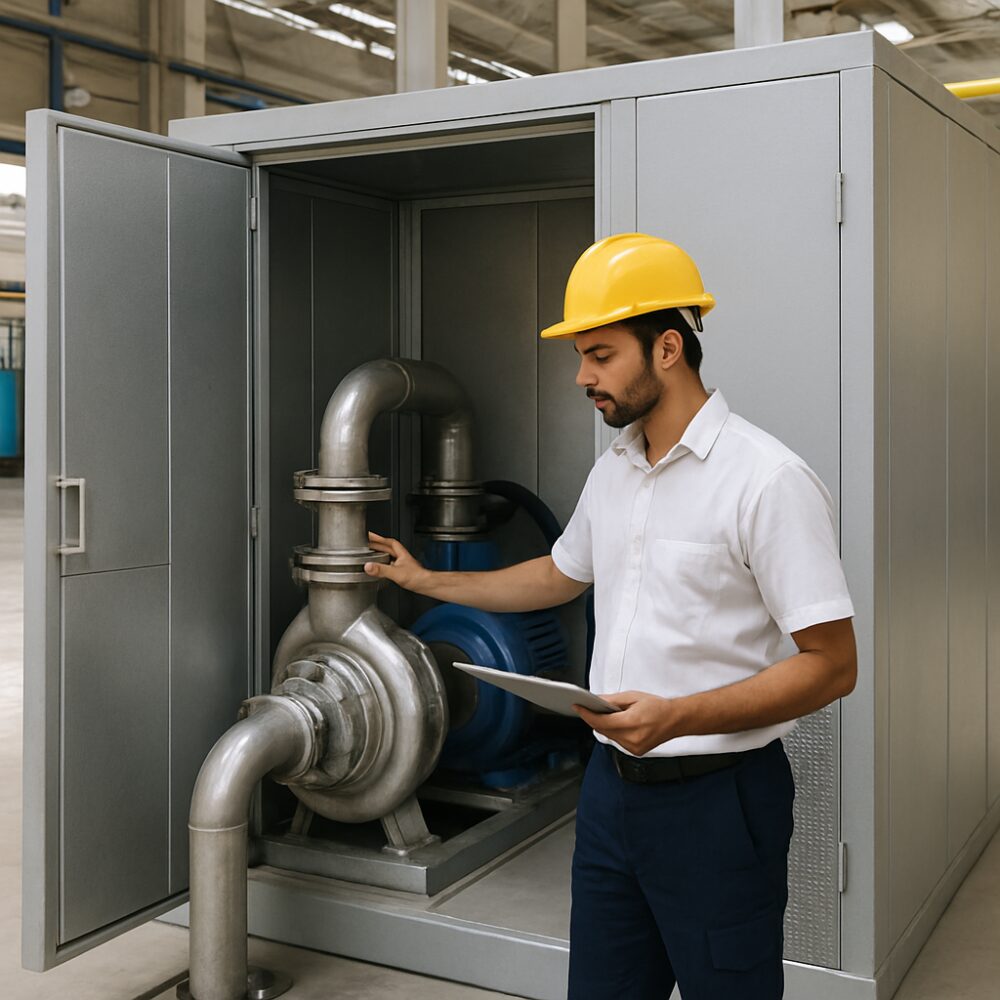 Food Processing - food processing plant acoustic solutions support by EchoShield Acoustic for India