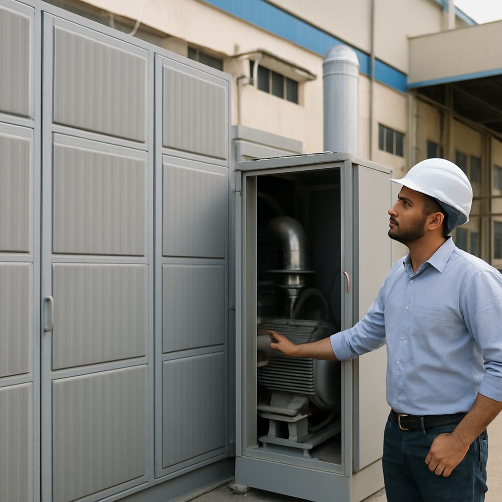 Industrial Noise Barrier in India - Industrial Noise Barrier support by EchoShield Acoustic for India