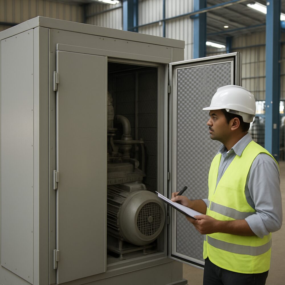 Machine Noise Control in India - Machine Noise Control support by EchoShield Acoustic for India
