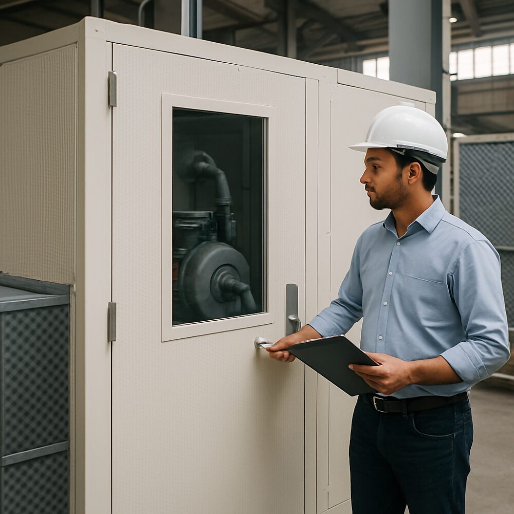 Modular Clean Room Manufacturer in Ahmedabad - Modular Clean Room Manufacturer in Ahmedabad support by EchoShield Acoustic for India