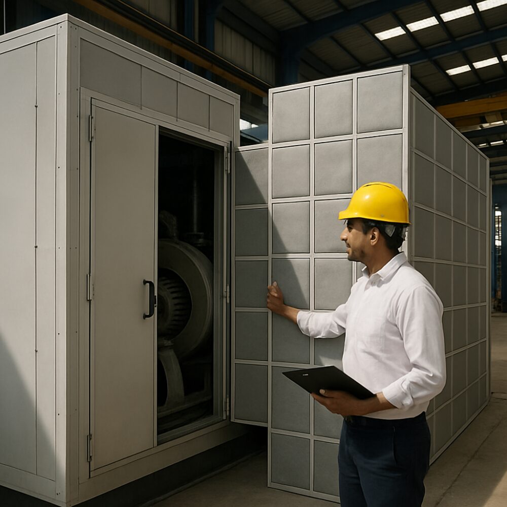 Ports & Shipyards - port and shipyard acoustic solutions support by EchoShield Acoustic for India