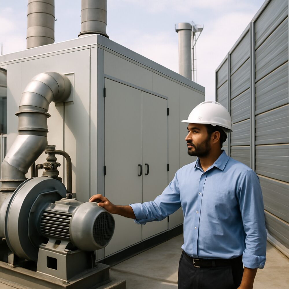 Power Plant Noise Control in India - Power Plant Noise Control support by EchoShield Acoustic for India