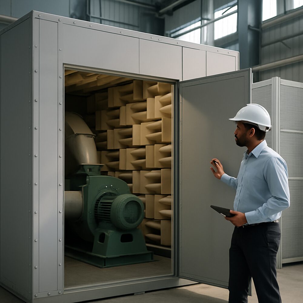 Semi Anechoic Chamber in India - Semi Anechoic Chamber support by EchoShield Acoustic for India