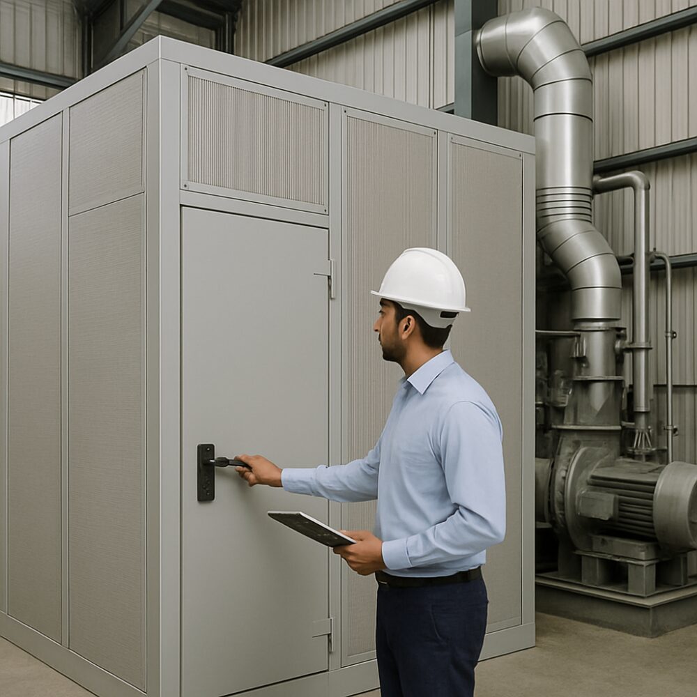 Test Cell Enclosure in India - Test Cell Enclosure support by EchoShield Acoustic for India