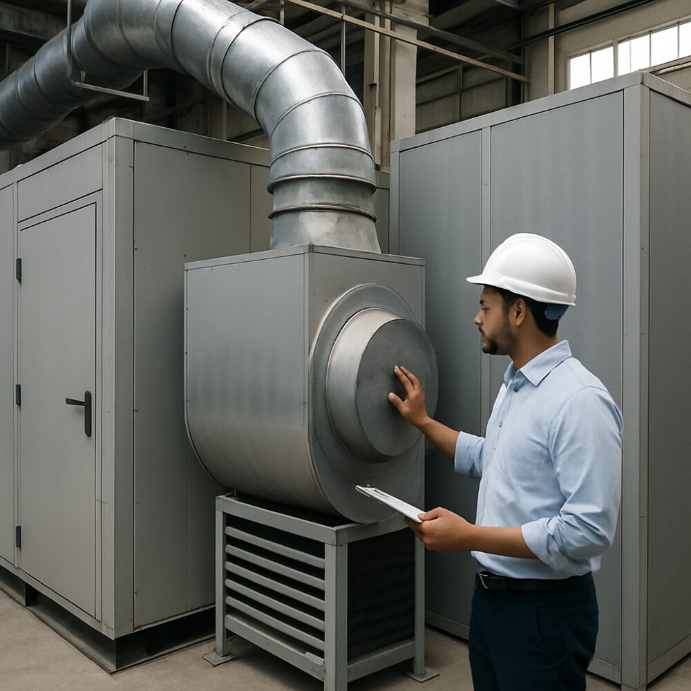 Ventilation Silencer in India - Ventilation Silencer support by EchoShield Acoustic for India